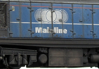 A picture of Detailed buffer beam at one end.  Renumbered  Etched depot plaques.  Faded body and paint chipping.  Livery errors corrected and white cantrail added. Pommels added to nose end handrails. Finer MU sockets. Small nose side grills added.