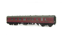 A picture of with detailed buffer beam and tail lamp at one end.