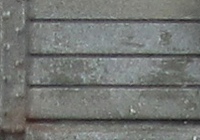 A picture of Queen Mary Brake with lot's of special effects including fading and paint peeling. Detailed buffer beam at one end.