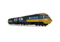 A picture of 43048/049 Dapol HST sound fitted in both units with extra lights including on the dashboard and driver fitted. 