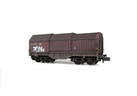 A picture of Wagon with faded paintwork and added graffiti.