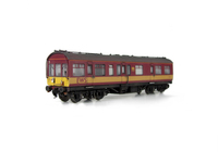 A picture of Inspection Saloon with detailed buffer beam at one end, faded paintwork, nose pipes painted and passengers added.