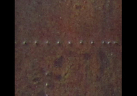 A picture of special effects of textured rust. 