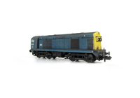 A picture of 20224 with cab end plate modifications. Roof grills replaced with much finer etched fan and grill, bogie modification to reduce the gap between body and bogies, renumbered, horn grill covers made finer, semi detailed buffer beam at both ends, finer side frame steps, speedo cable added, buffer beam squared off at detailed end and headcode surrounds made prominent.