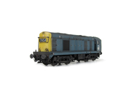A picture of D8301 with headcodes changed, roof grills replaced with much finer etched fan and grill, bogie modification to reduce the gap between body and bogies, renumbered, horn grill covers made finer, detailed buffer beam at one end and semi detailed at the coupling end, finer side frame steps, speedo cable added, and headcode surrounds made prominent.