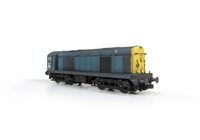A picture of 20019 Renumbered with cab and nose ends detailed with fine discs and holes filled with respray of yellow, roof grills replaced with much finer etched fan and grill, bogie modification to reduce the gap between body and bogies, horn grill covers made finer, semi detailed buffer beam at both ends, finer side frame steps and speedo cable added.