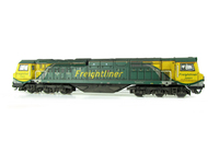 A picture of 70001 with detailed buffer beam at one end and semi detailed at coupling end, driver fitted, snowploughs mounted on cab, renumbered, etched nameplates, long pipe added to underframe, short pipes to the sandboxes and a multitude of extra detail added to the top of the bogie frames and bottom of the running plate.