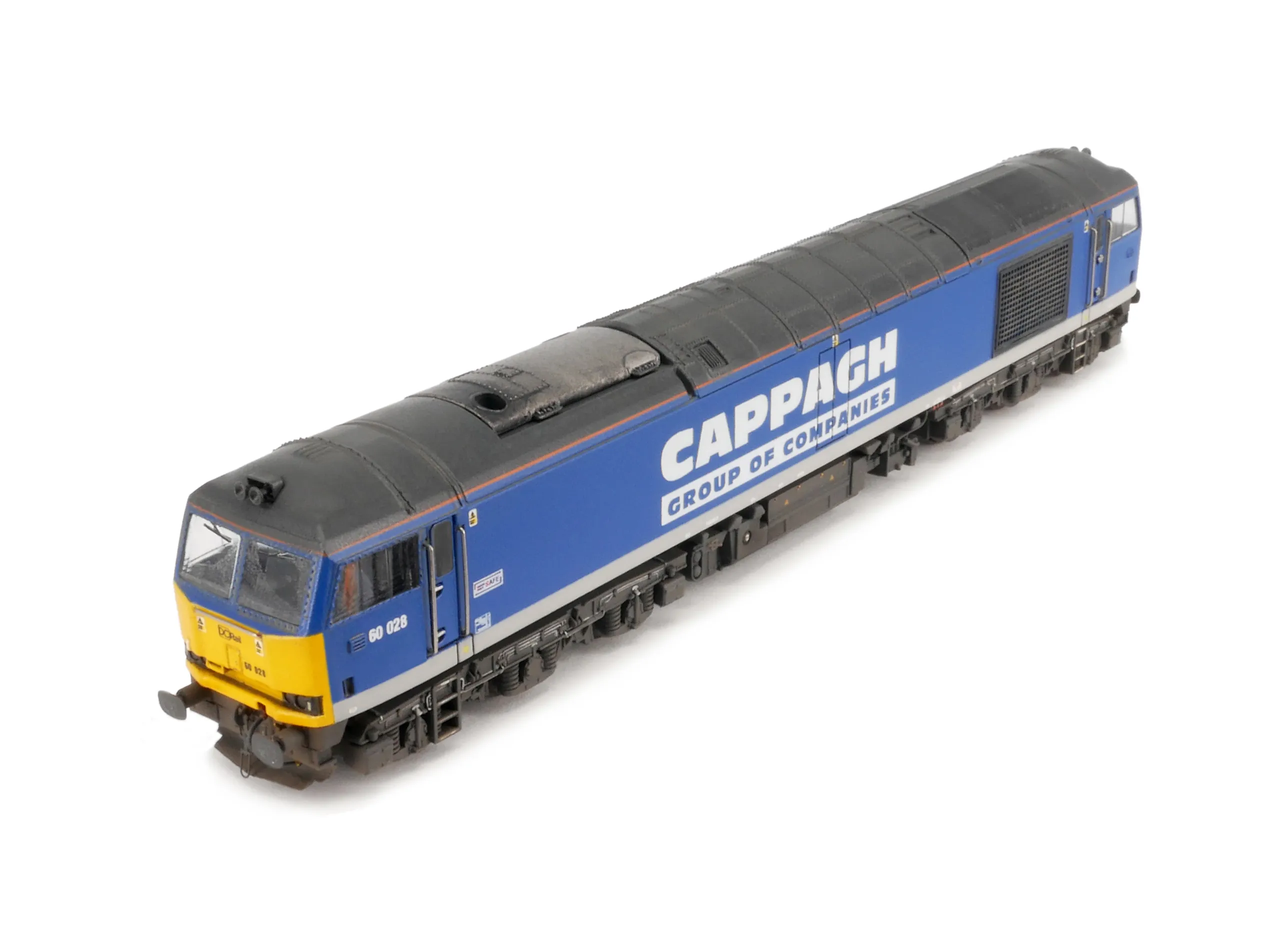 Class 60 028 in Cappagh blue livery