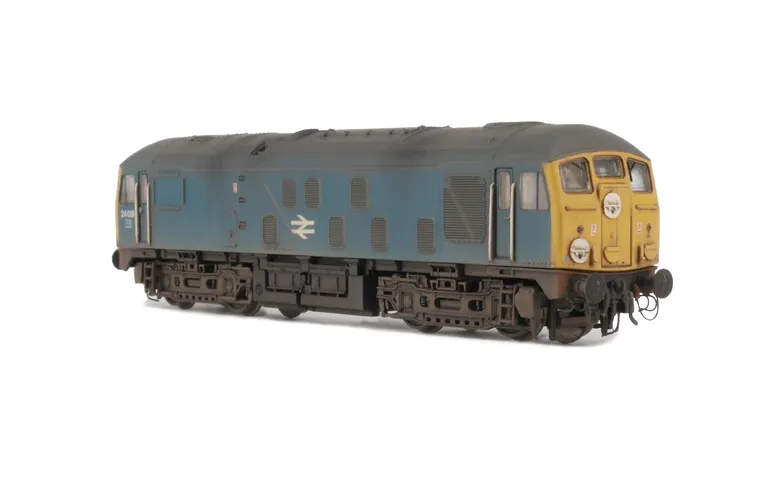 24081 with detailed buffer beam at one end and semi detailed at coupling end, driver fitted, renumbered, headcode discs slimmed down and etched workplates