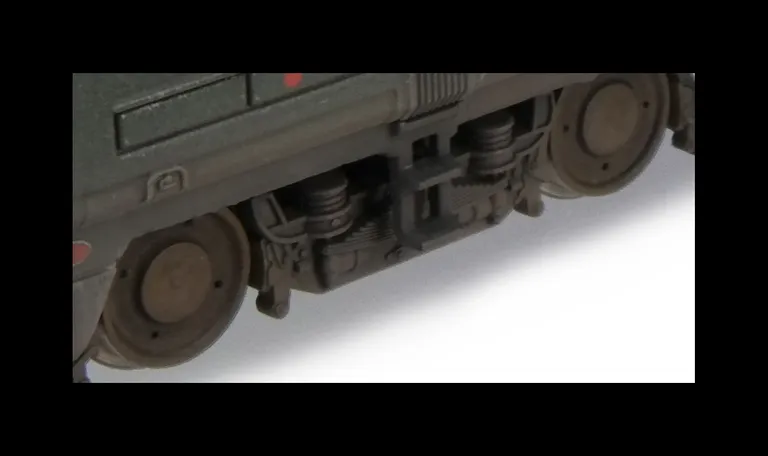 Close up of holes on wheels