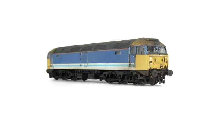 47475 Full respray into Provincial livery. Details include finer aerials, body lowered, etched fan and grills, renumbered, detailed buffer beam at one end, semi detailed buffer at coupling end, moulded nose handrails replaced with wire including pommels a