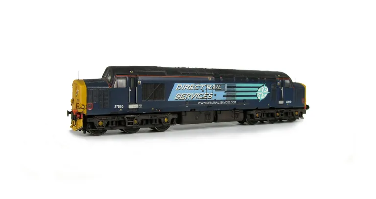 37510 converted to a sealed beam headlight version with modifications to roof. Details include bogie modification to reduce gap between body and bogies, molded roof grill replaced with 3D etched fan and grill, finer aerial, speedo cable added, driver, det