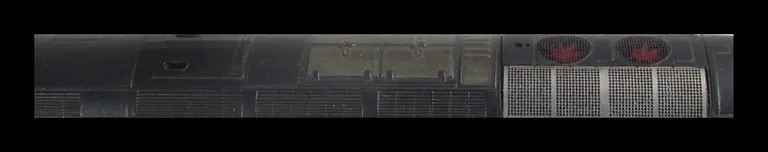 Close up of 3D etched fan and grills