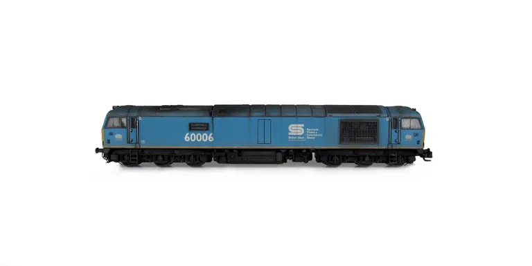60006 with faded body, detailed buffer beam at one end, etched nameplates and driver fitted.