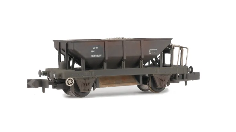 Heavily weathered with special effects of rust, load and new decals added.