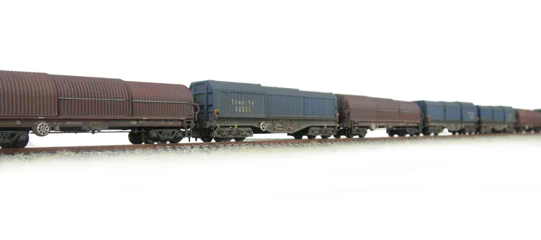 Steel wagon group shot