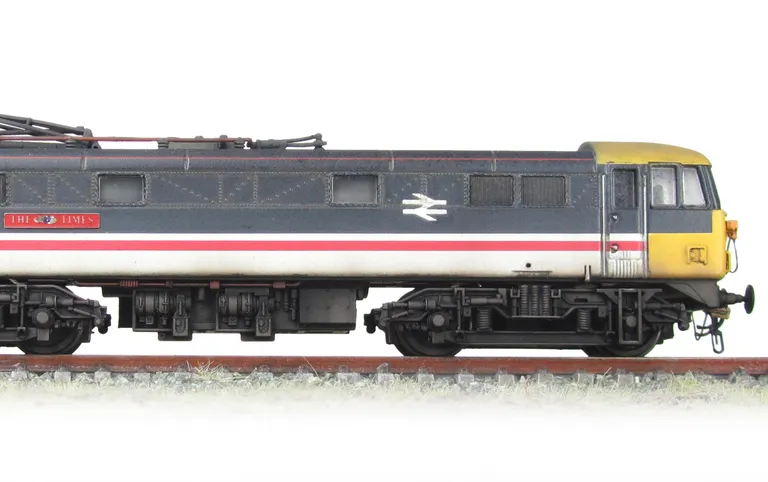 Close up of class 86.