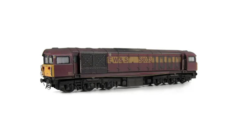 58033 finer nose end handrails with pommels added, detailed buffer beam at one end and semi detailed at coupler end and finer mu sockets.