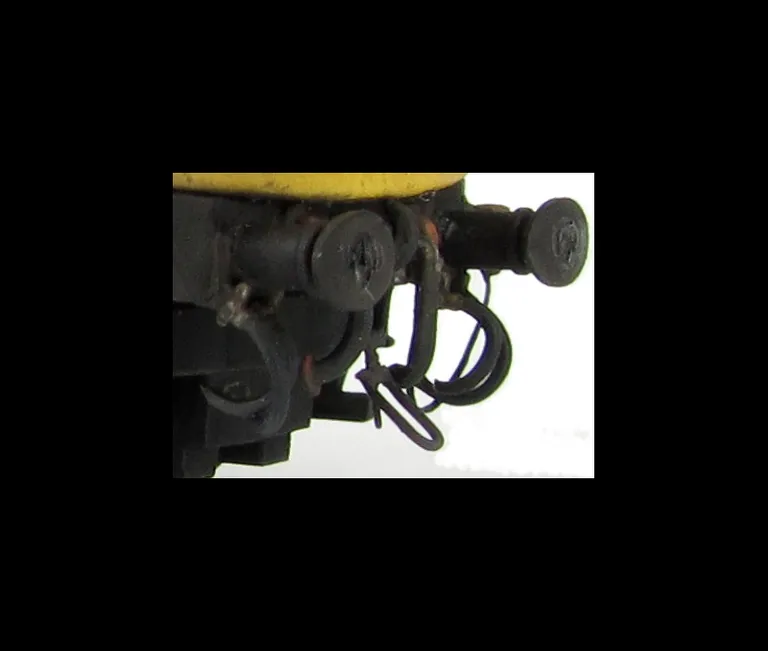 Close up of buffer beam.