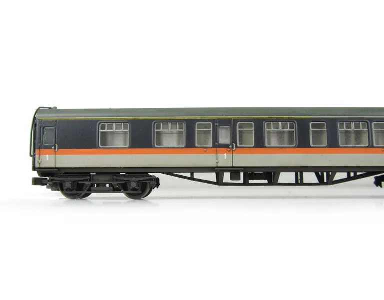 Class 411 with full respray into 'Jaffa Cake' livery although remaining in an unrefurbished condition