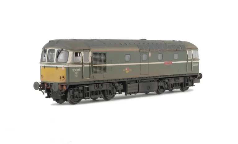 33008 with added details of: footsteps above buffers, detailed buffer beam and moulded roof grill replaced with 3D etched versions,