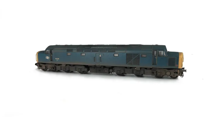 40145 Details include: renumbered, driver, detailed buffer beam, semi detailed buffer beam at coupling end and etched work plates.