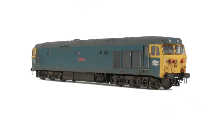 50047 Added details include: renumbered. driver, mu box replaced with correct version, front cables replaced with wire, headcodes tidied up to look more realistic, etched nameplates and detailed buffer beam.