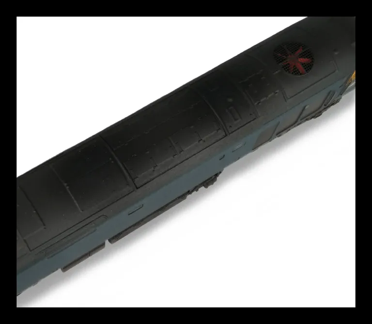 Close up of modified roof and unrefurbished fan and grill