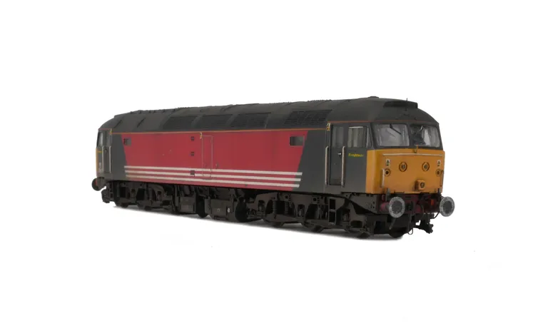 47812 Details include:  debranded and added Freightliner decals, one nose end converted to a plated over version, renumbered, finer aerials, correct diamond pattern etched kick plates added, driver, moulded roof grills replaced with 3D etched grills and fans, detailed buffer beam at one end and semi detailed at coupling end, moulded nose handrails replaced with wire including pommels and body lowered.